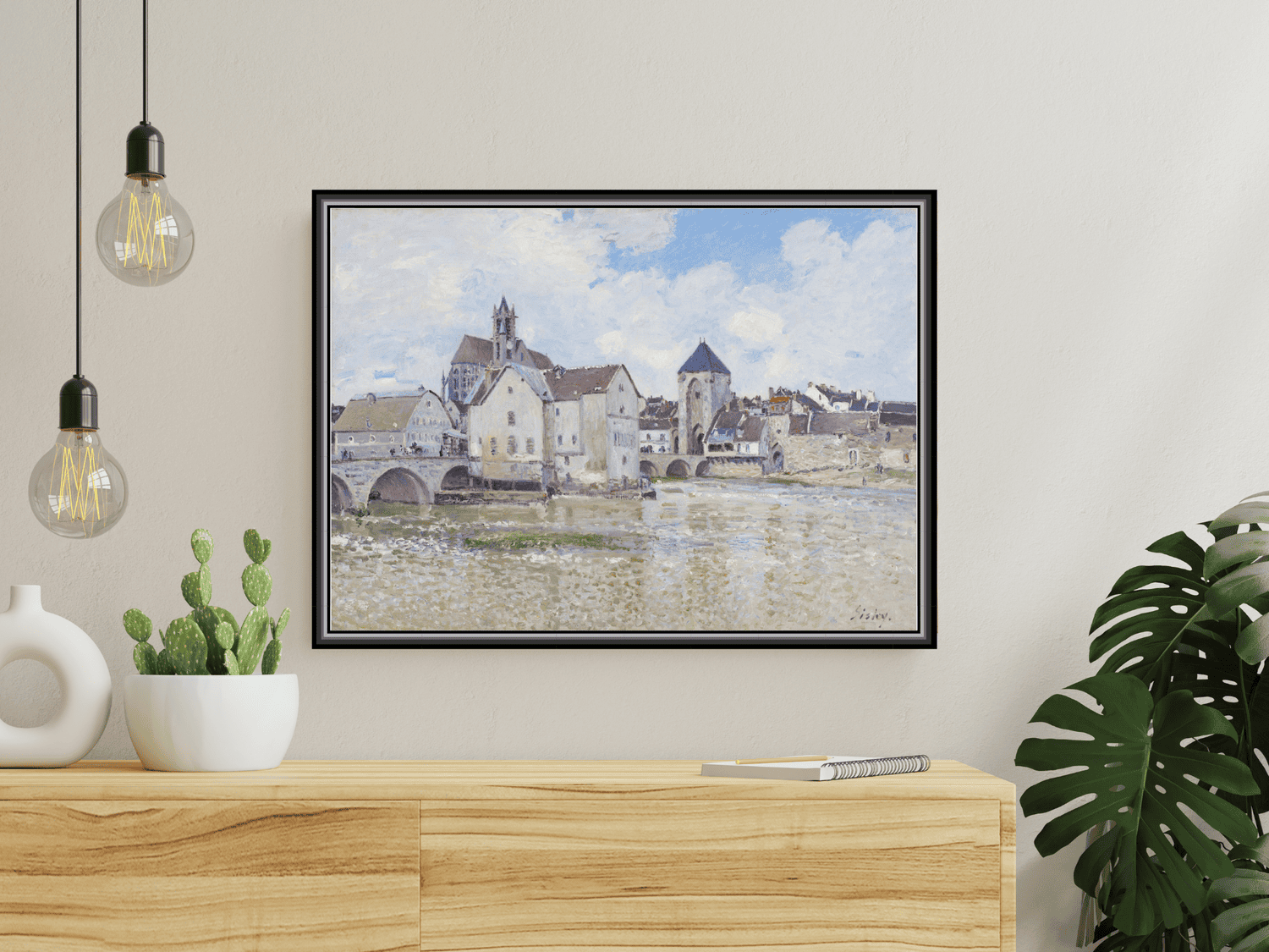 Le Pont de Moret | Alfred Sisley