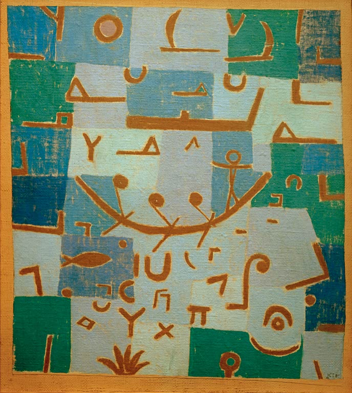 Kunstdruck „Legende vom Nil“ von Paul Klee