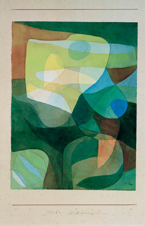 Kunstdruck „Lichtbreitung I“ von Paul Klee