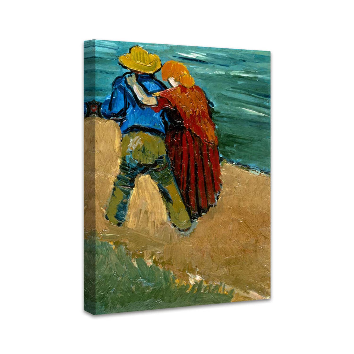 Liebespaar in Arles (Ausschnitt) | Vincent van Gogh