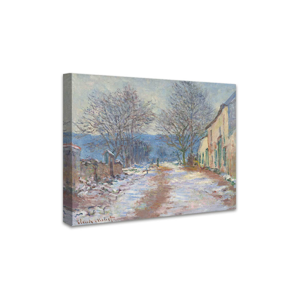 Limetz im Schnee | Claude Monet