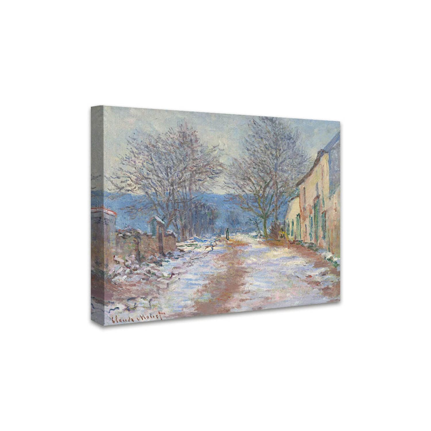 Limetz im Schnee | Claude Monet