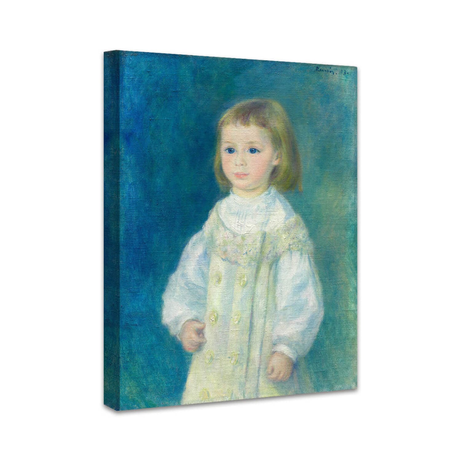 Lucie Berard (Kind in Weiß) | Pierre-Auguste Renoir