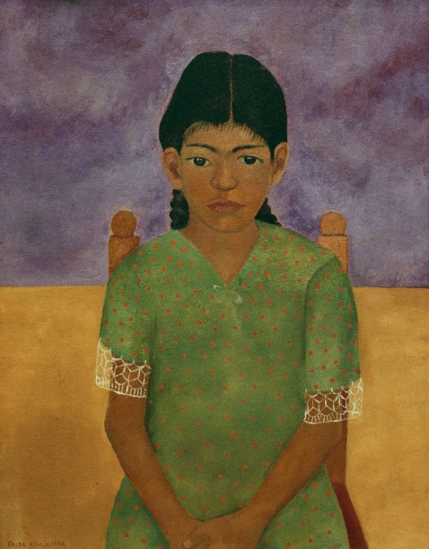 Mädchen Virginia von Frida Kahlo als Kunstdruck