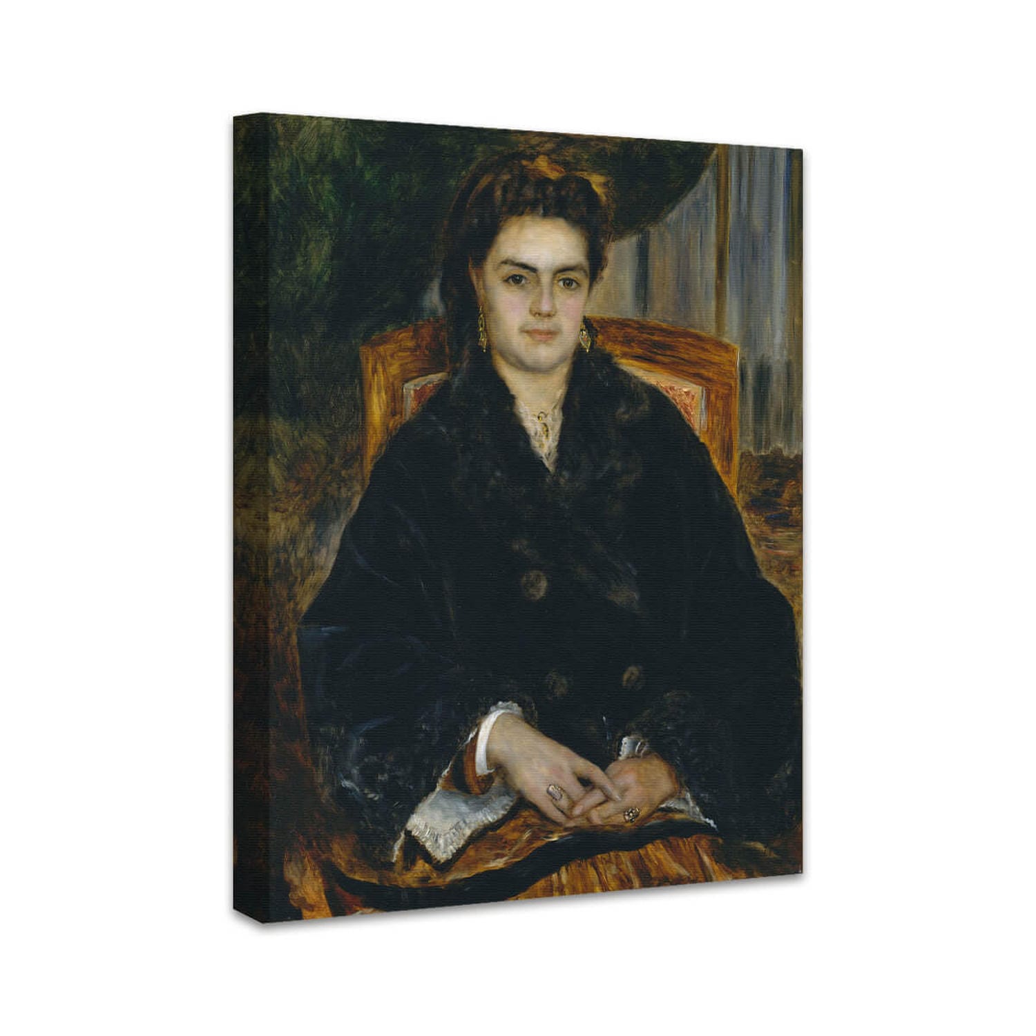 Madame Édouard Bernier (Marie-Octavie-Stéphanie Laurens, 1838–1920) | Pierre-Auguste Renoir