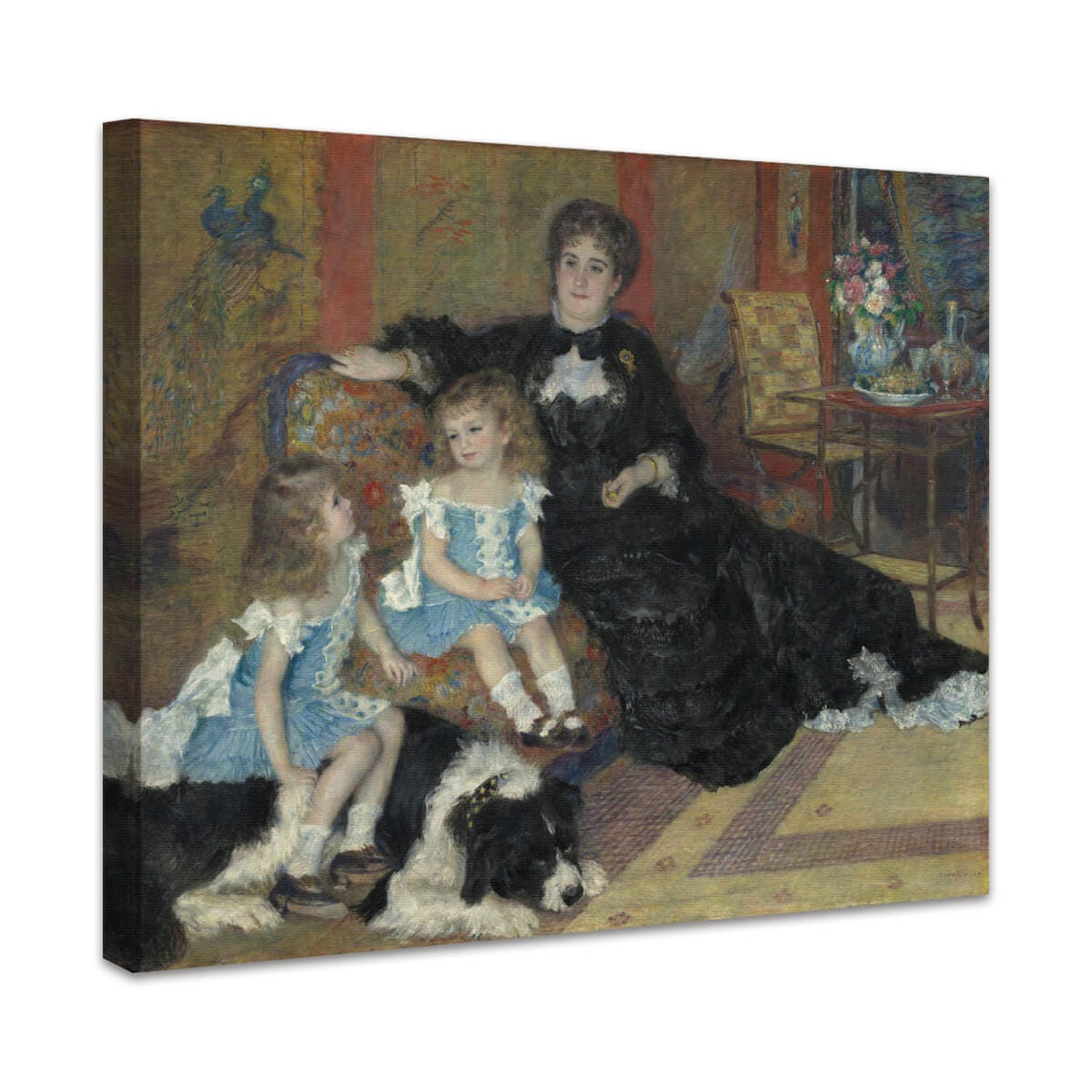 Madame Georges Charpentier (Marguerite-Louise Lemonnier, 1848–1904) und ihre Kinder, Georgette-Berthe (1872–1945) und Paul-Emile-Charles (1875–1895) | Pierre-Auguste Renoir