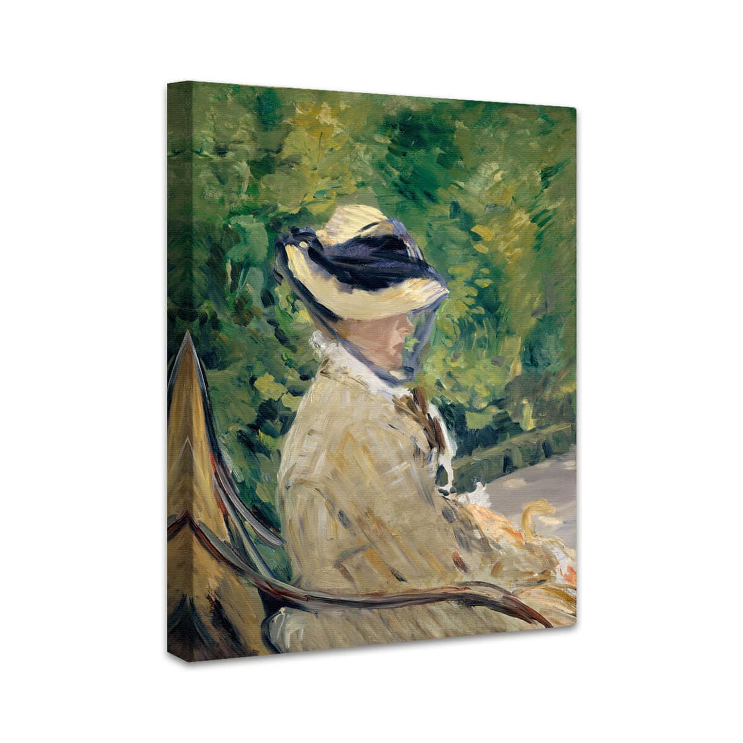 Madame Manet Suzanne Leenhoff in Bellevue | Édouard Manet