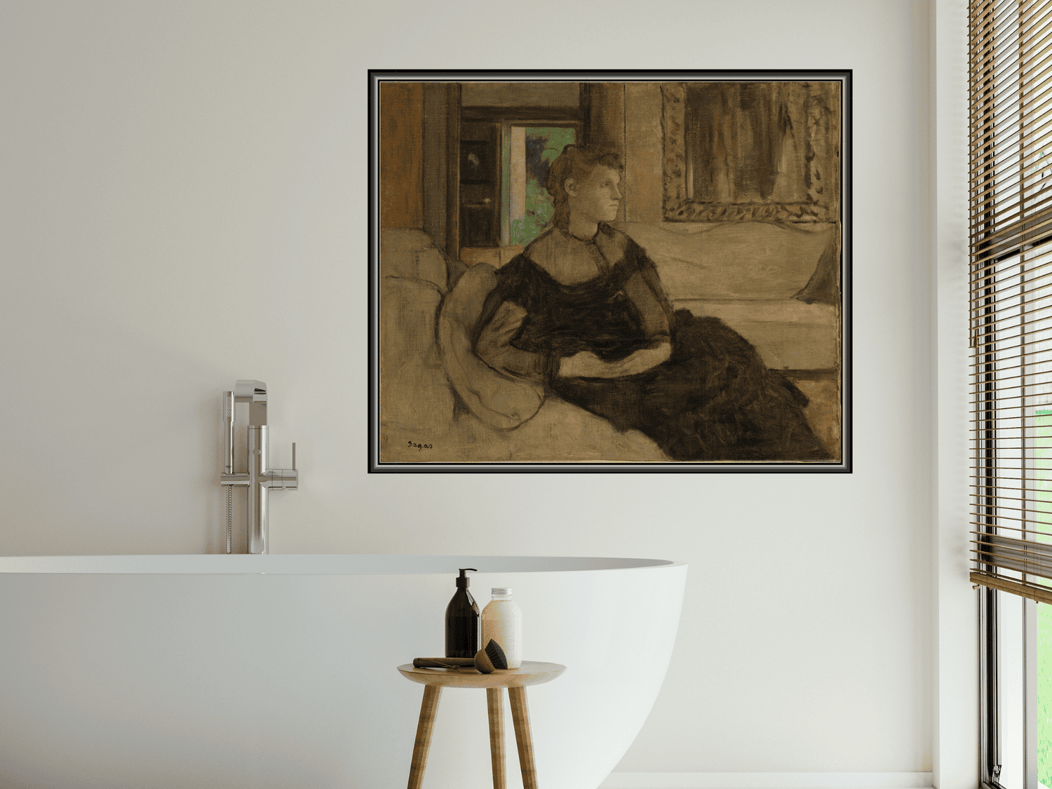 Madame Théodore Gobillard (Yves Morisot, 1838–1893) | Edgar Degas