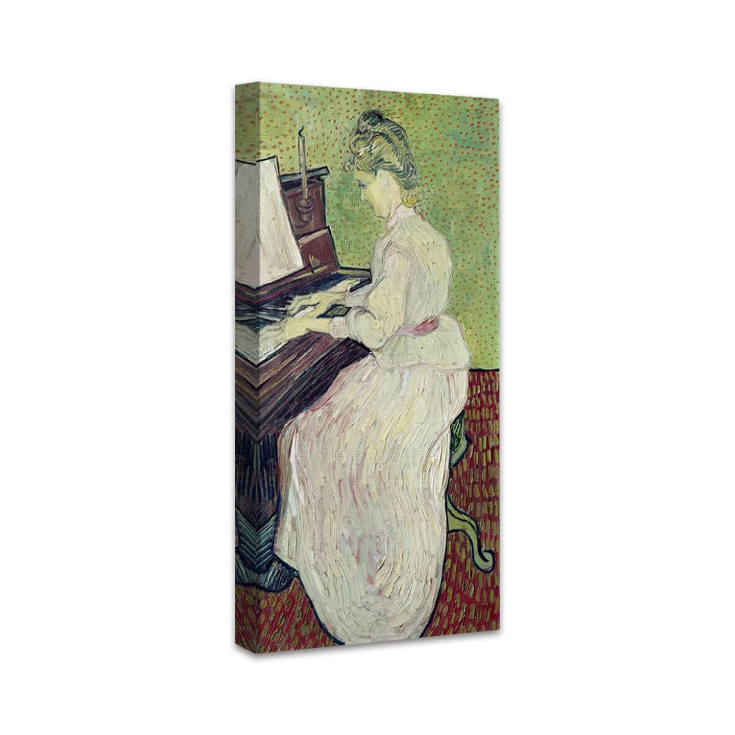 Mademoiselle Gachet am Klavier | Vincent van Gogh