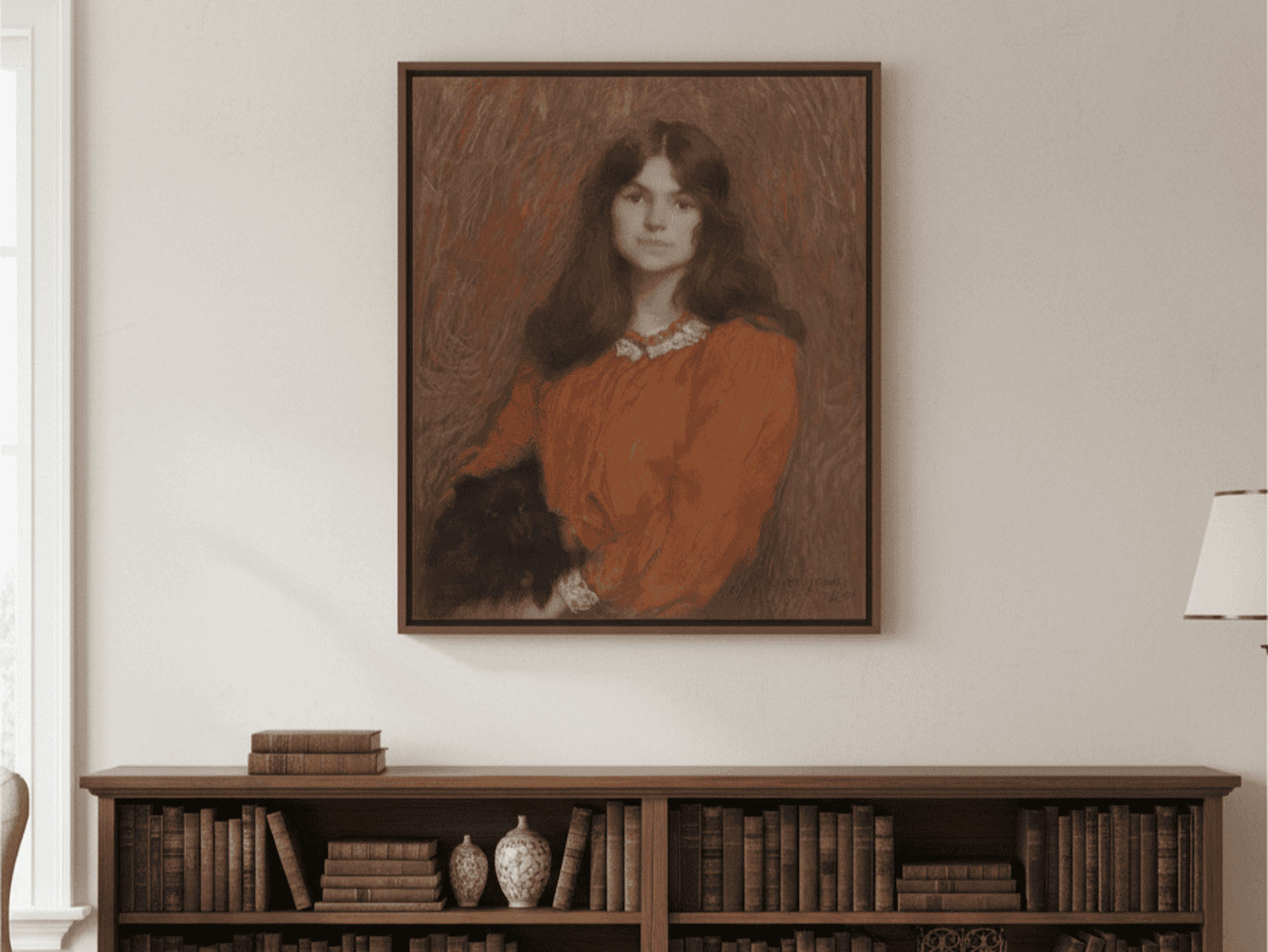 Mademoiselle Segond | Edmond Aman-Jean