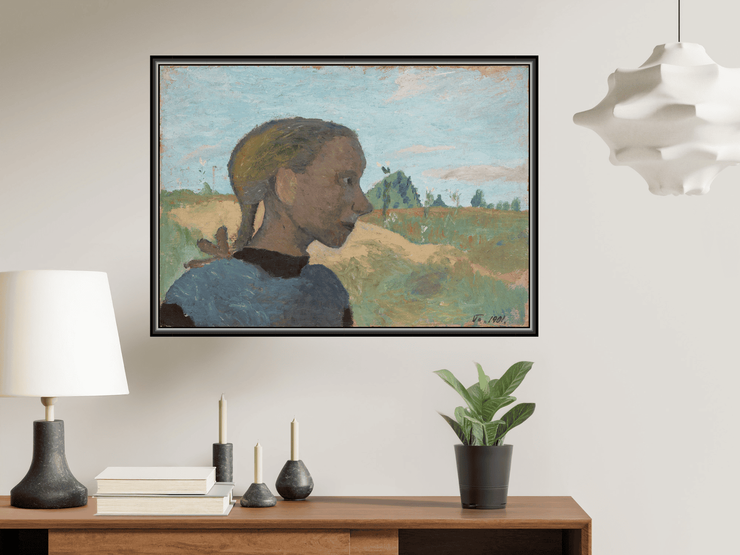 Mädchenbildnis | Paula Modersohn-Becker