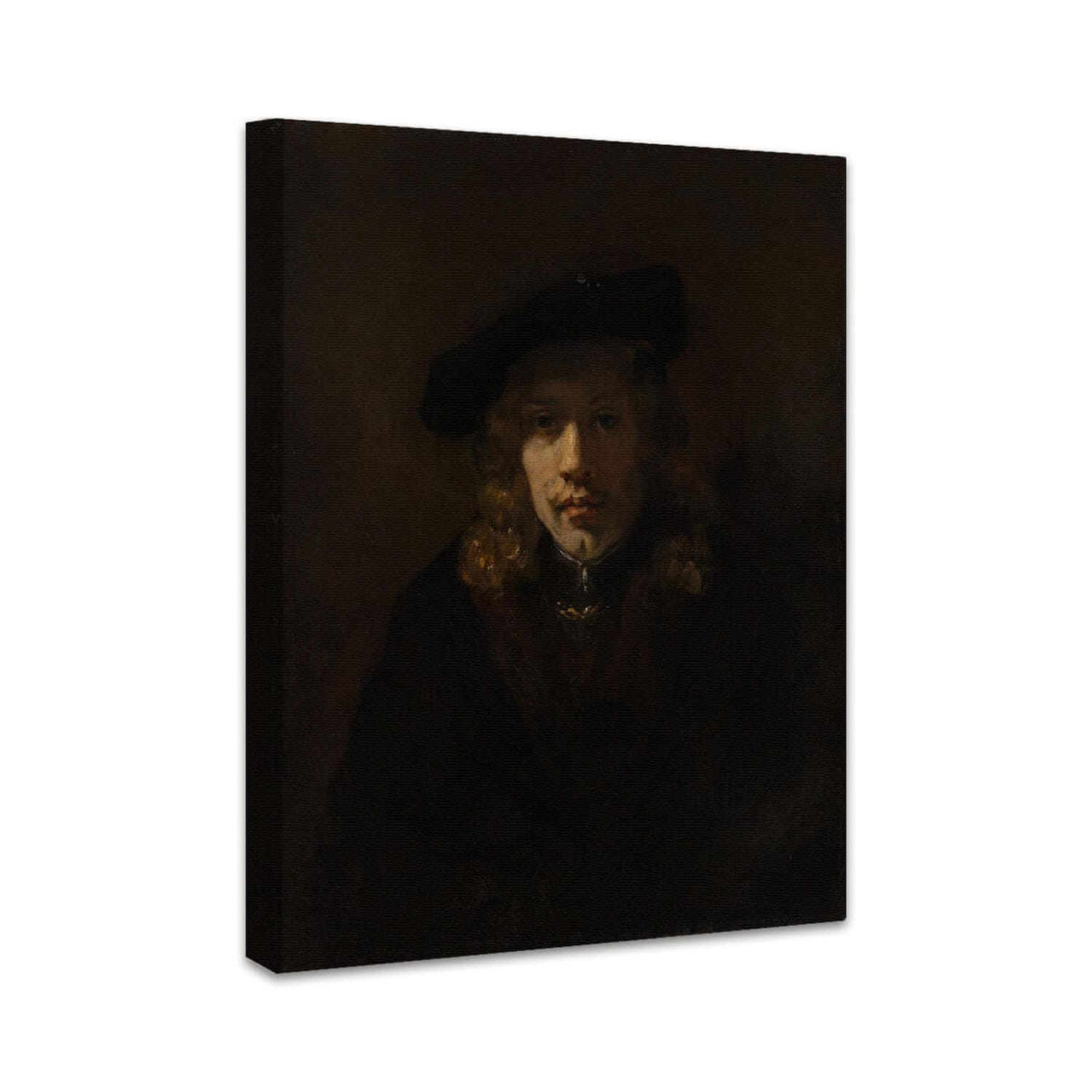 Mann im Barett | Rembrandt van Rijn