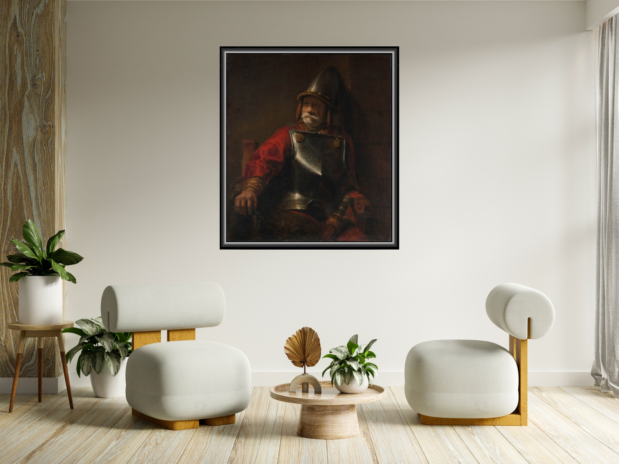 Mann in Rüstung (Mars?) | Rembrandt van Rijn
