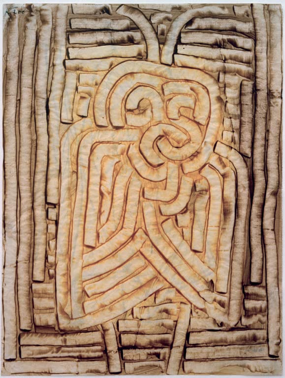Kunstdruck „Maske Motte“ von Paul Klee

