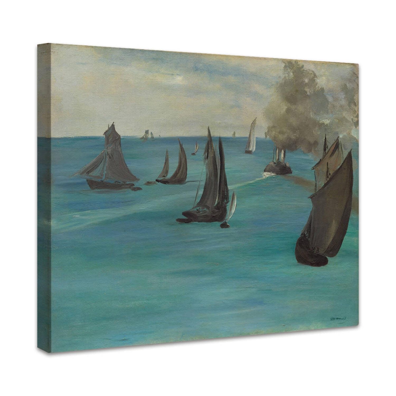 Meeresansicht, ruhiges Wetter (Vue de mer, temps calme) | Édouard Manet