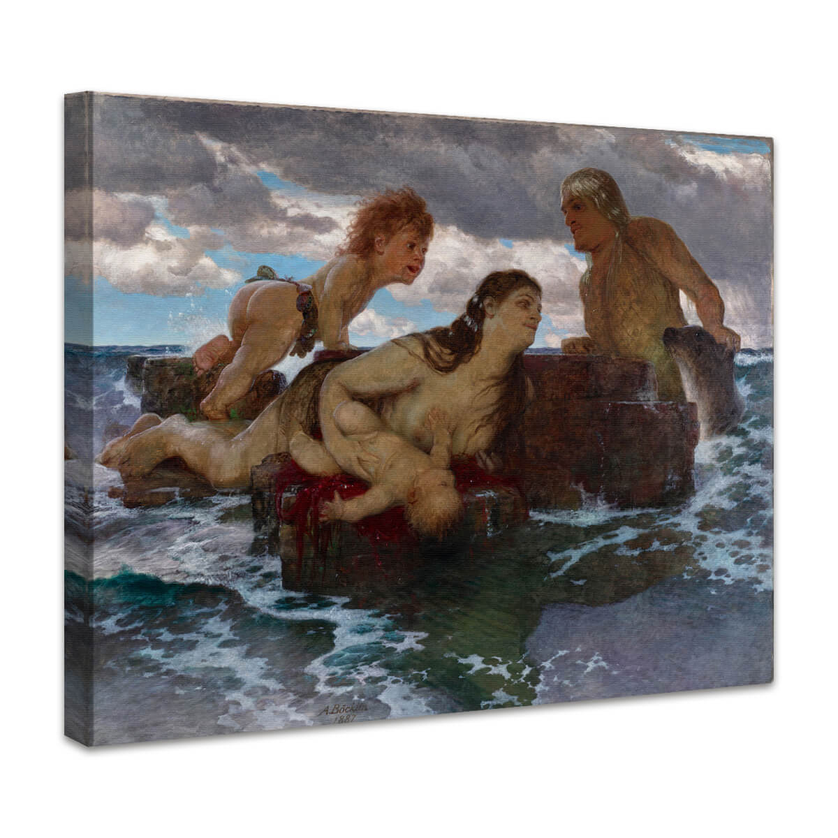 Meeresidylle | Arnold Böcklin