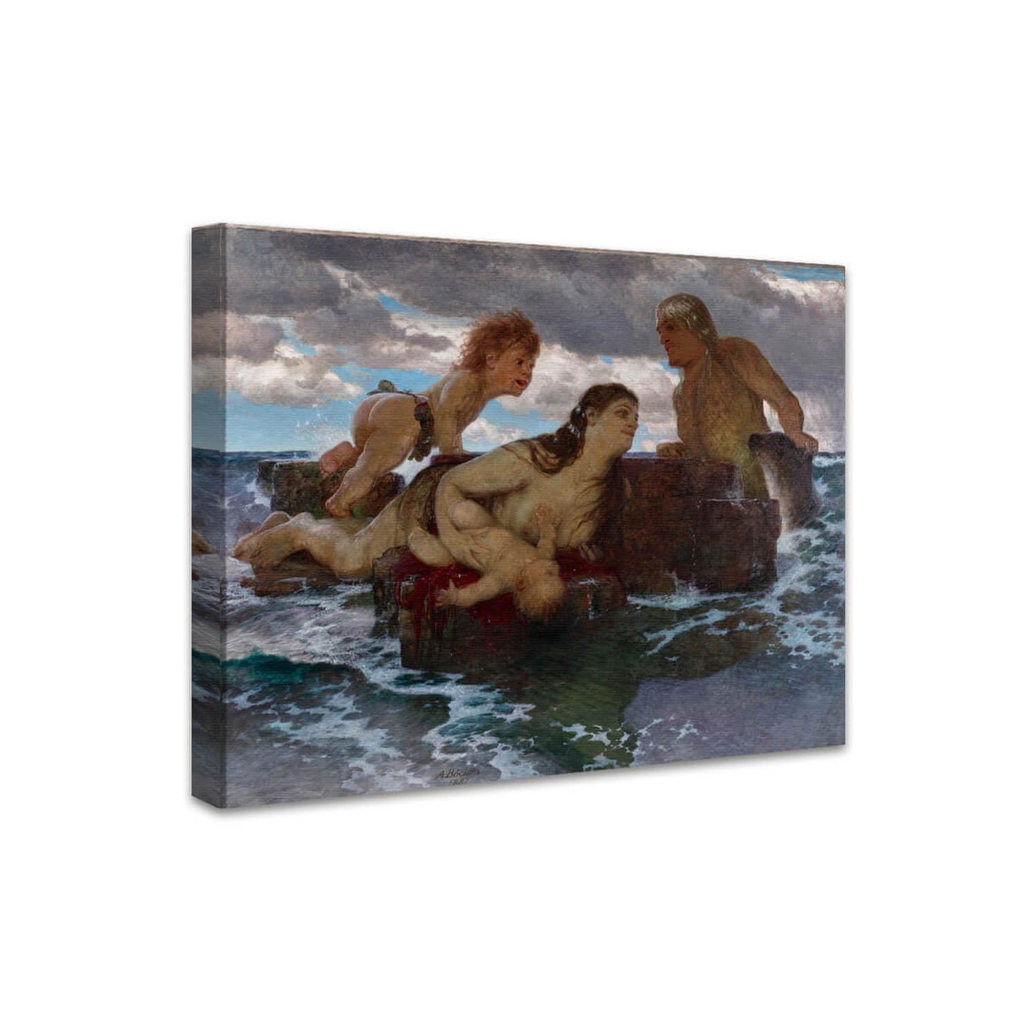 Meeresidylle | Arnold Böcklin