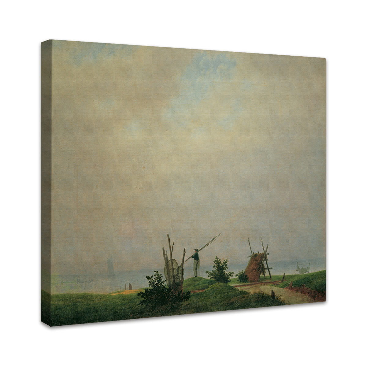Meeresstrand mit Fischer | Caspar David Friedrich