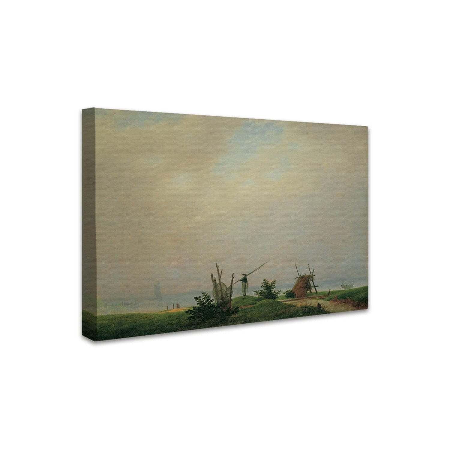 Meeresstrand mit Fischer | Caspar David Friedrich