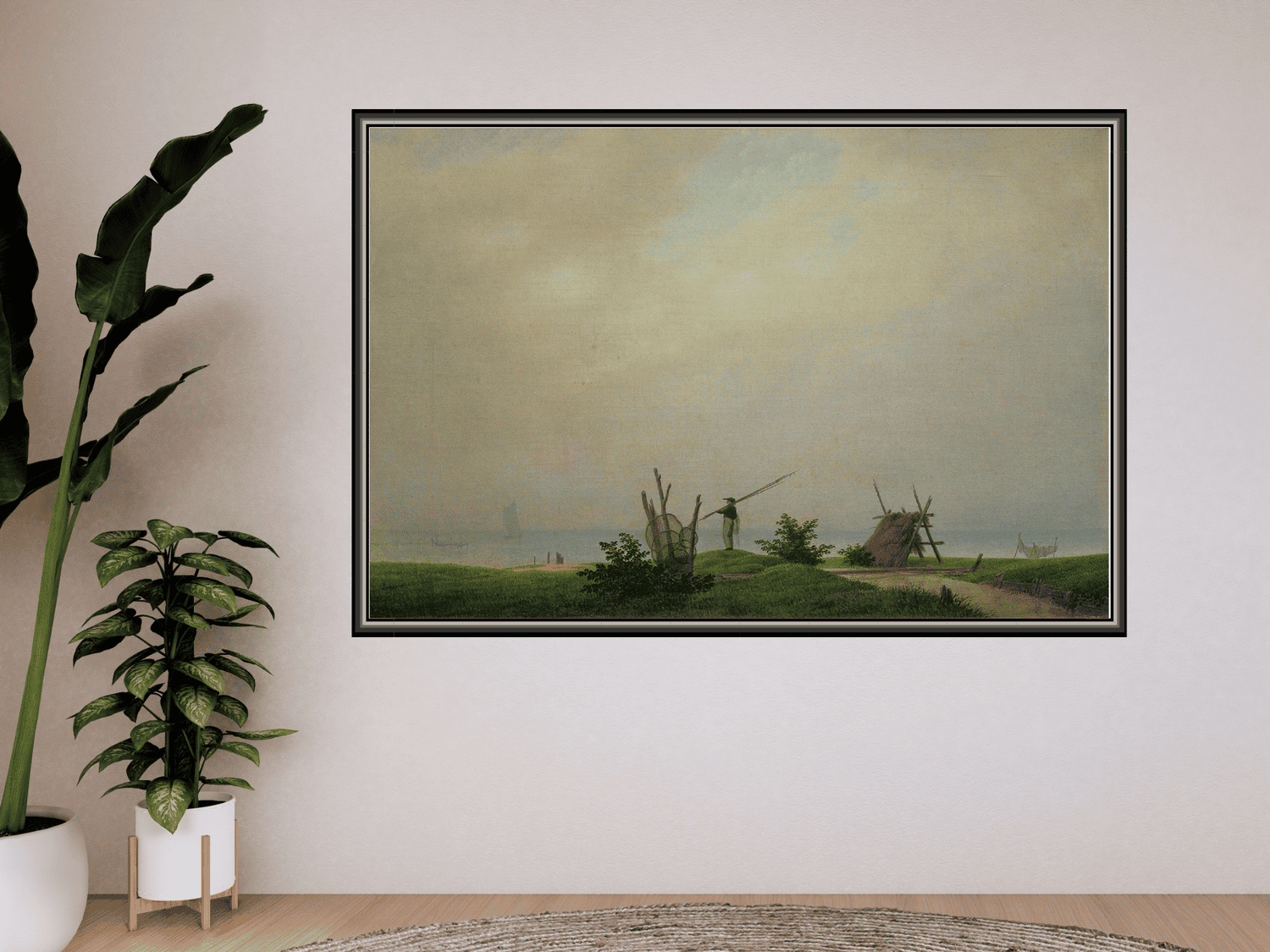 Meeresstrand mit Fischer | Caspar David Friedrich