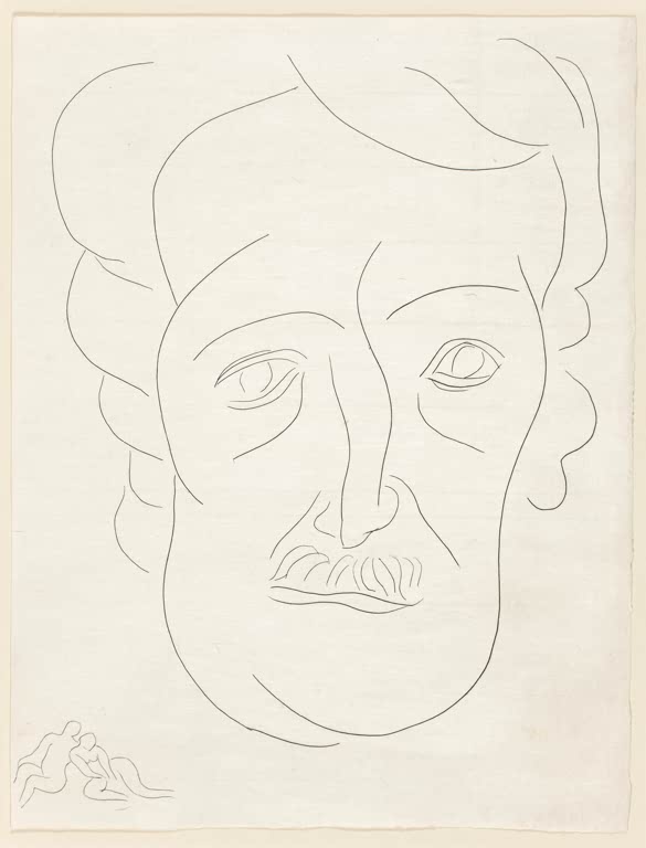 Kunstdruck „Mehrere Sonette: Das Grabmal Edgar Allan Poes“ von Henri Matisse, handgefertigt in Deutschland