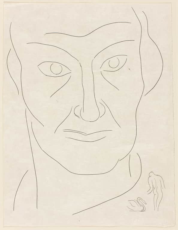 Kunstdruck „Mehrere Sonette: Das Grabmal des Charles Baudelaire“ von Henri Matisse, handgefertigt in Deutschland
