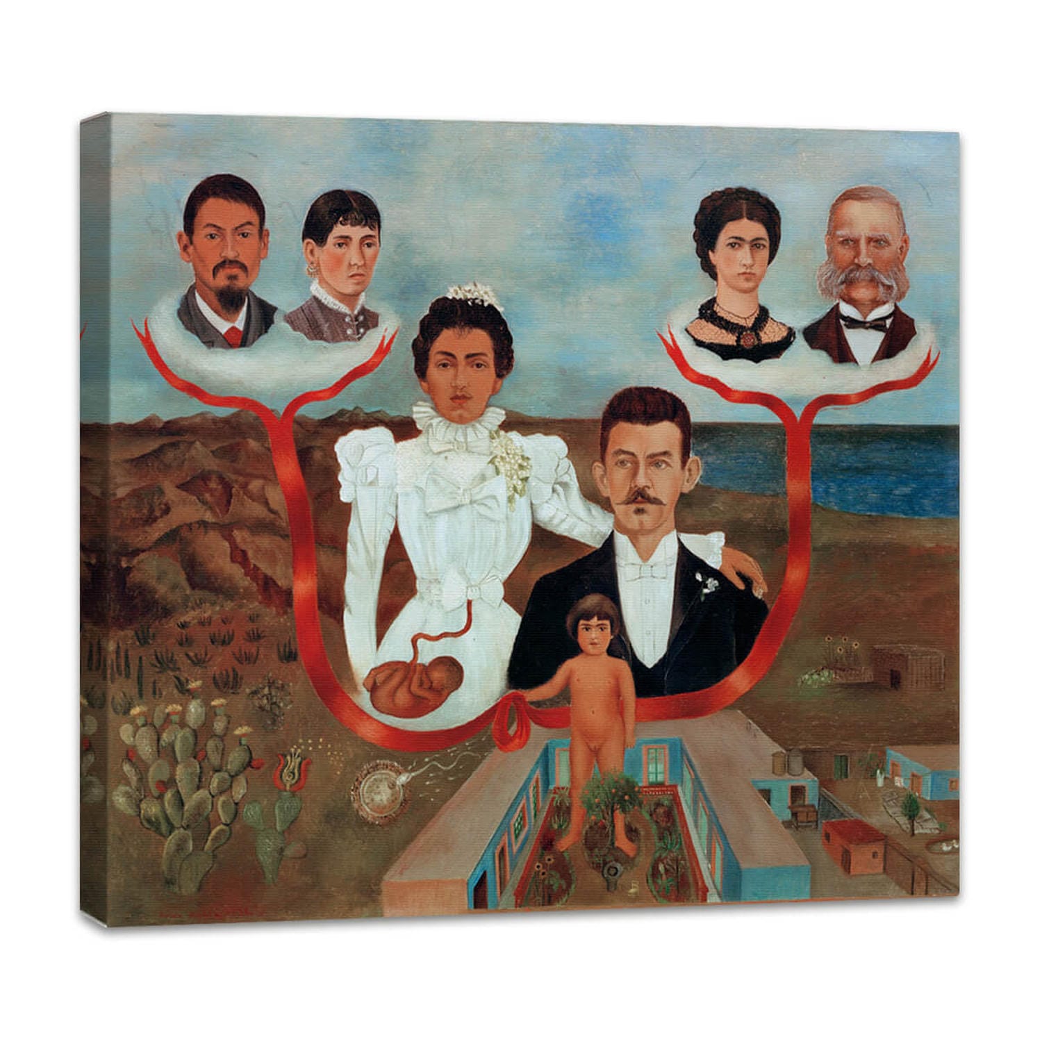 Meine Großeltern, meine Eltern und ich | Frida Kahlo