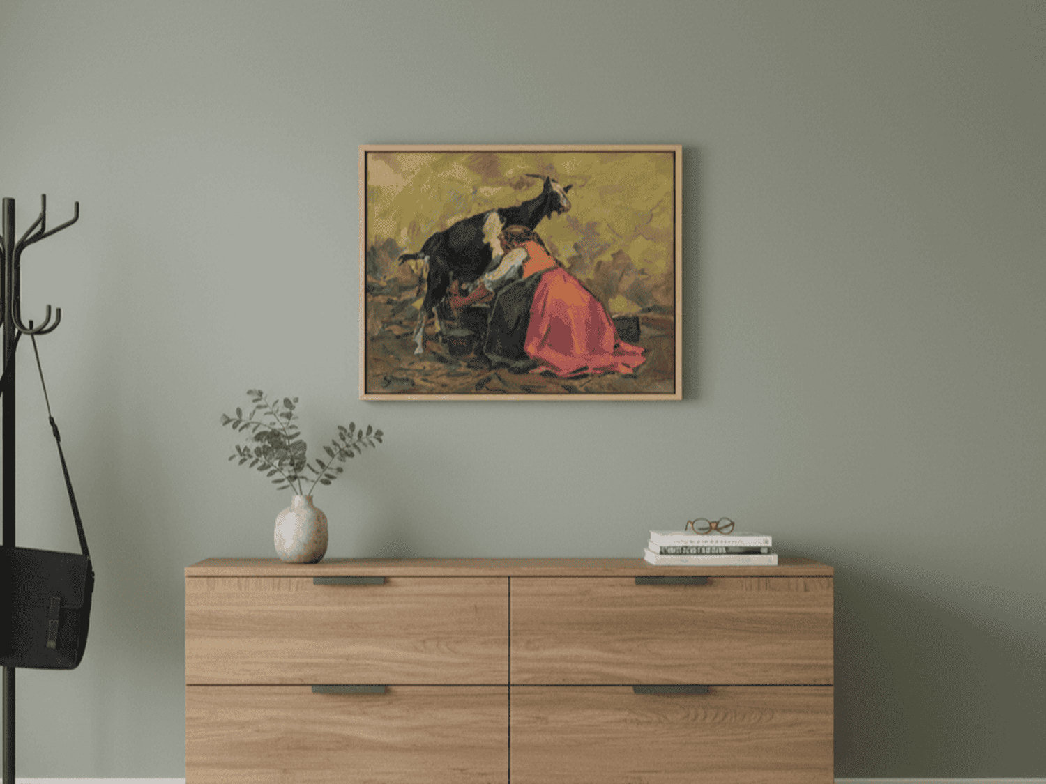 Melken | Gustav Mally