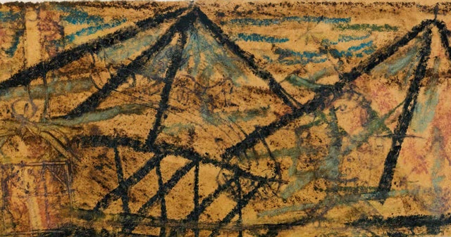 Kunstdruck „Mit dem Wasserträger“ von Paul Klee