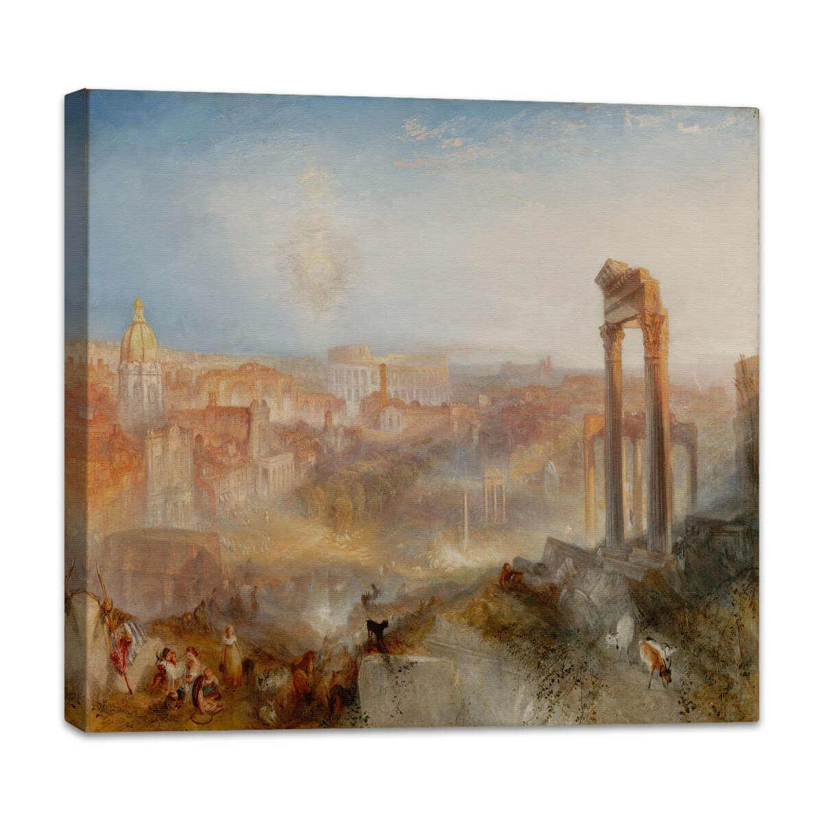 Modernes Rom-Campo Vaccino | William Turner