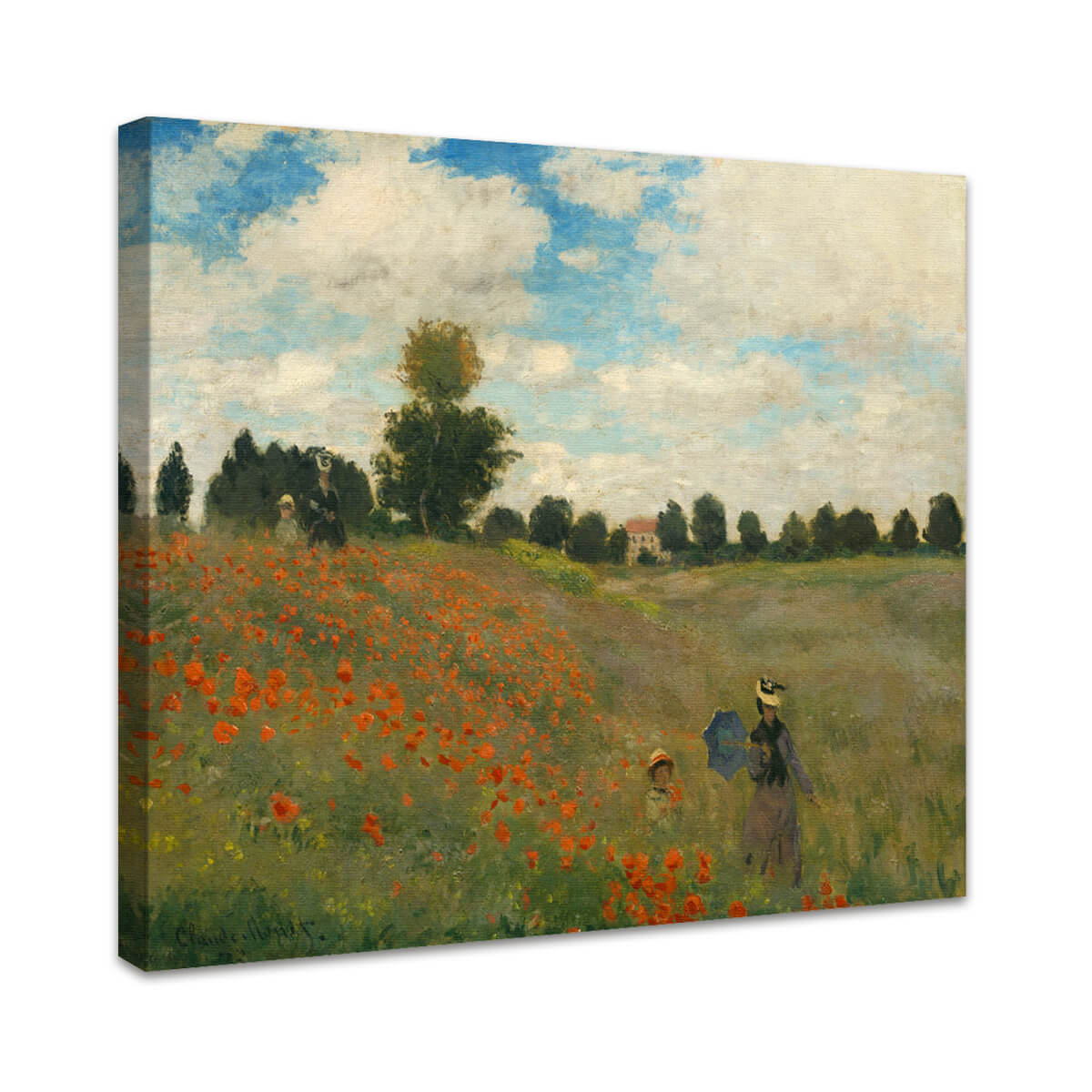 Mohnfeld bei Argenteuil | Claude Monet