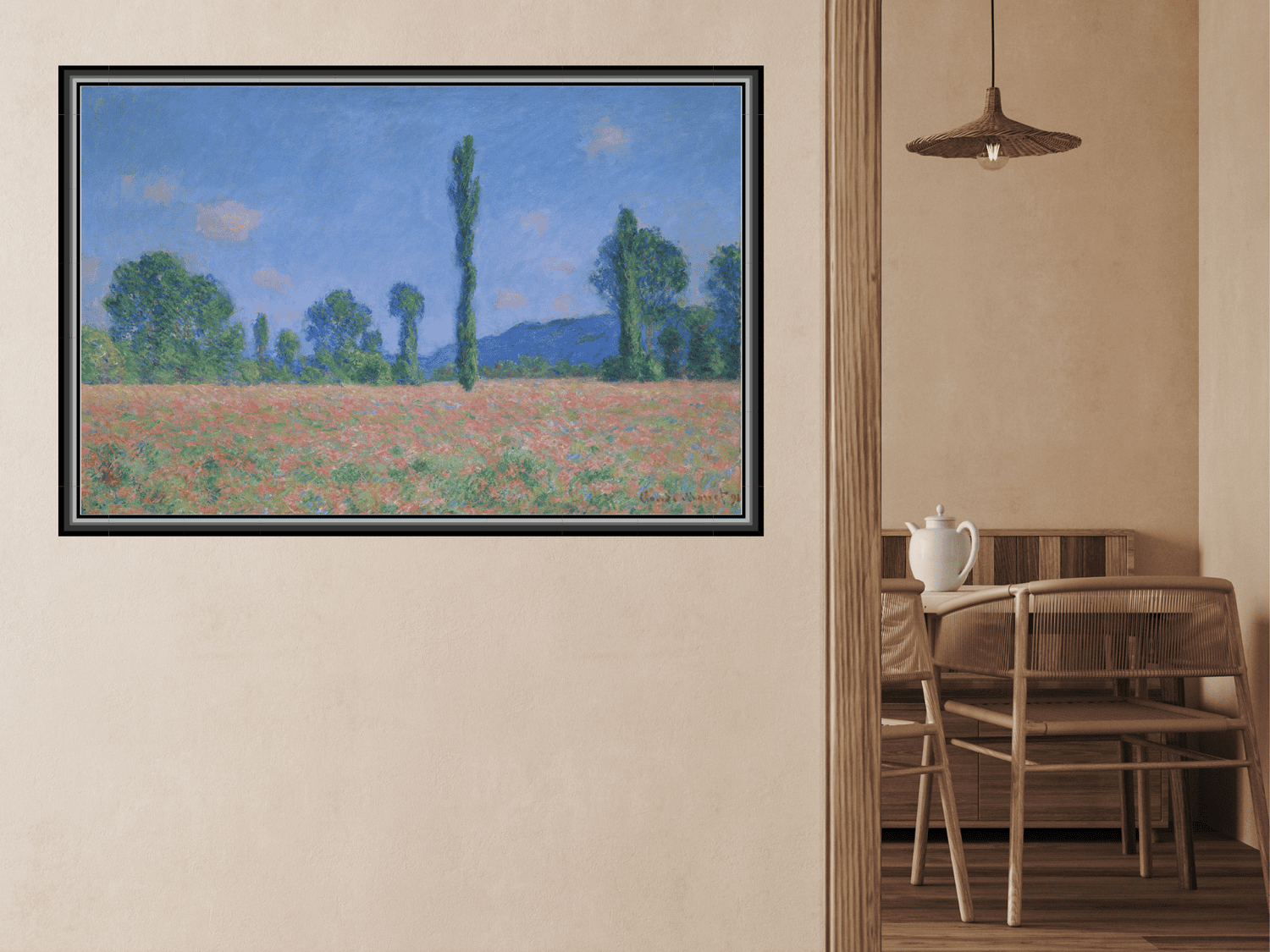 Mohnfeld (Giverny) | Claude Monet