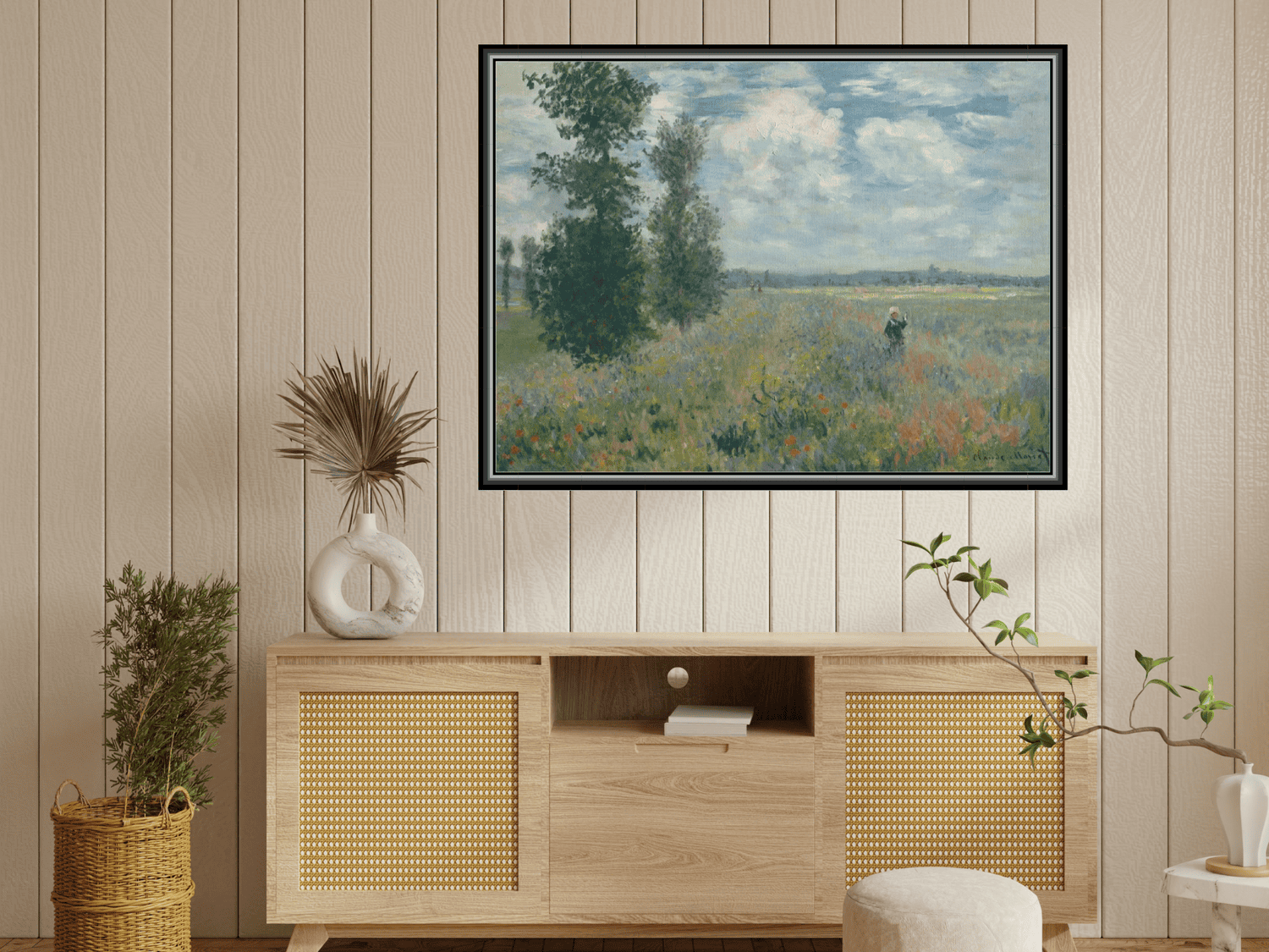 Mohnfelder bei Argenteuil | Claude Monet