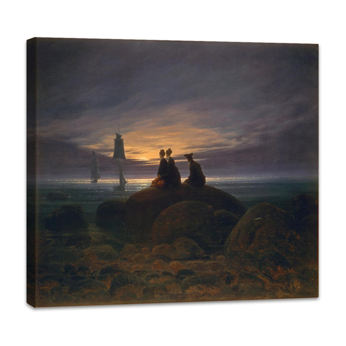 Mondaufgang am Meer | Caspar David Friedrich