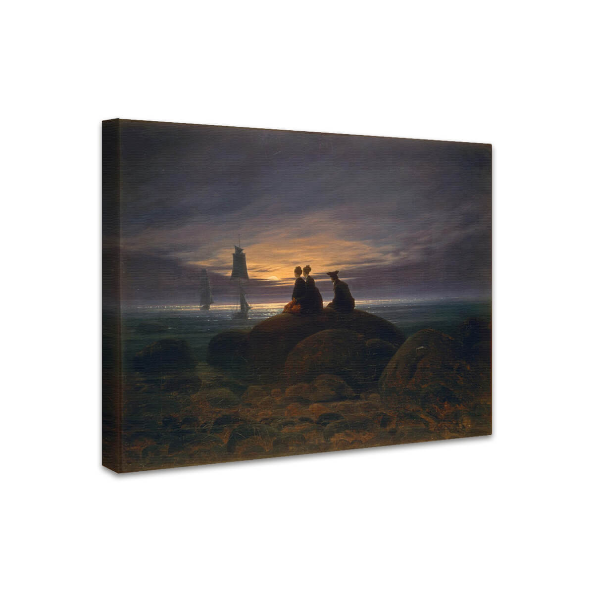 Mondaufgang am Meer | Caspar David Friedrich