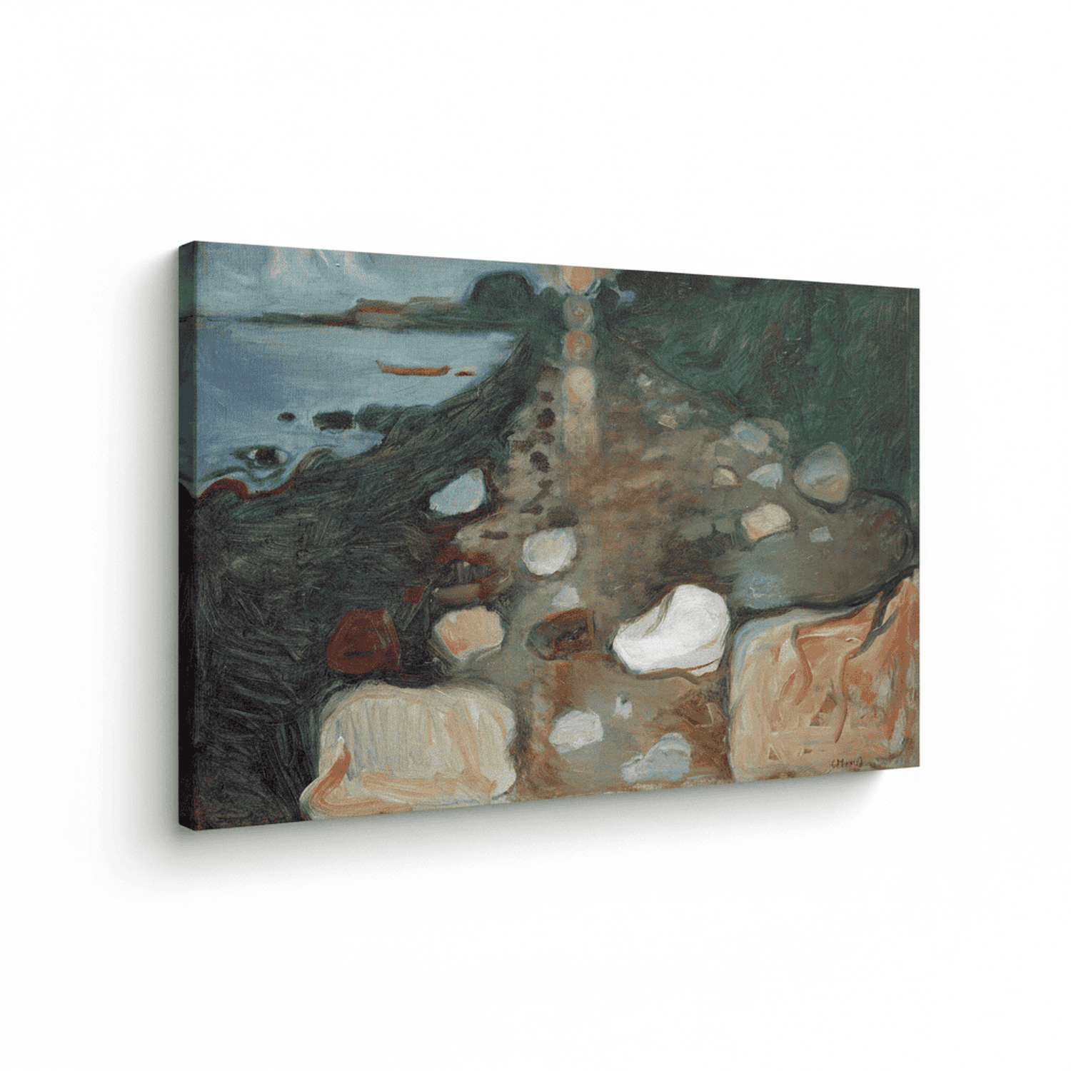 Mondschein am Strand | Edvard Munch