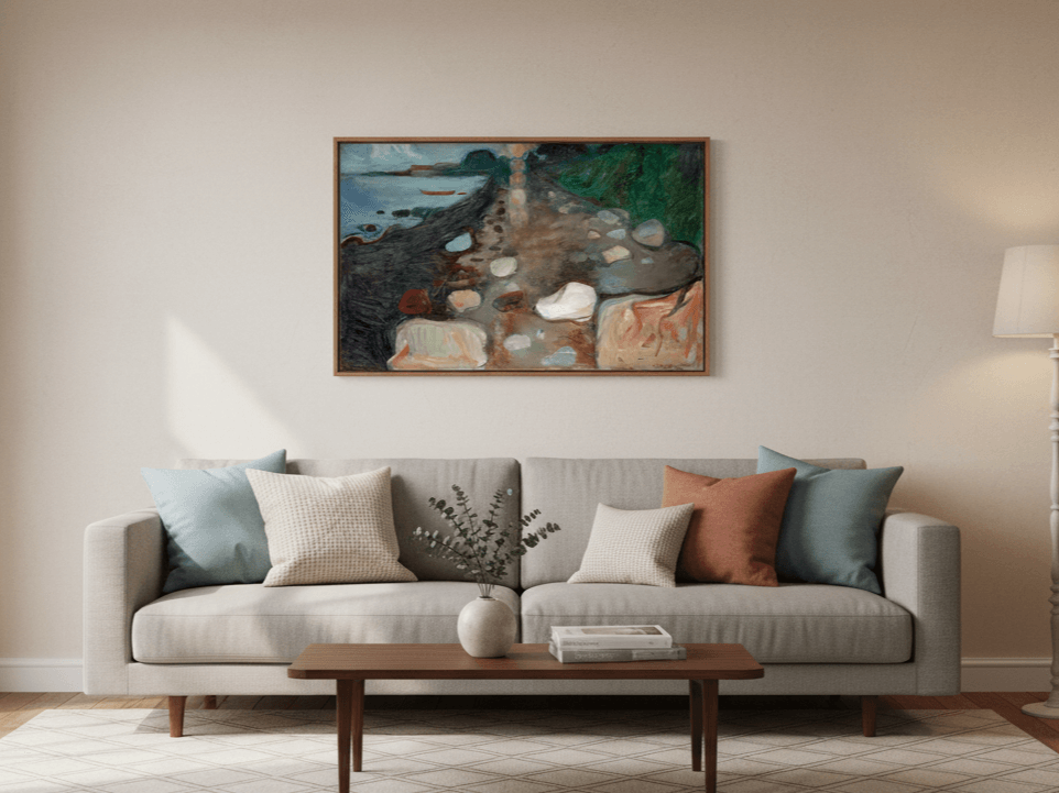 Mondschein am Strand | Edvard Munch