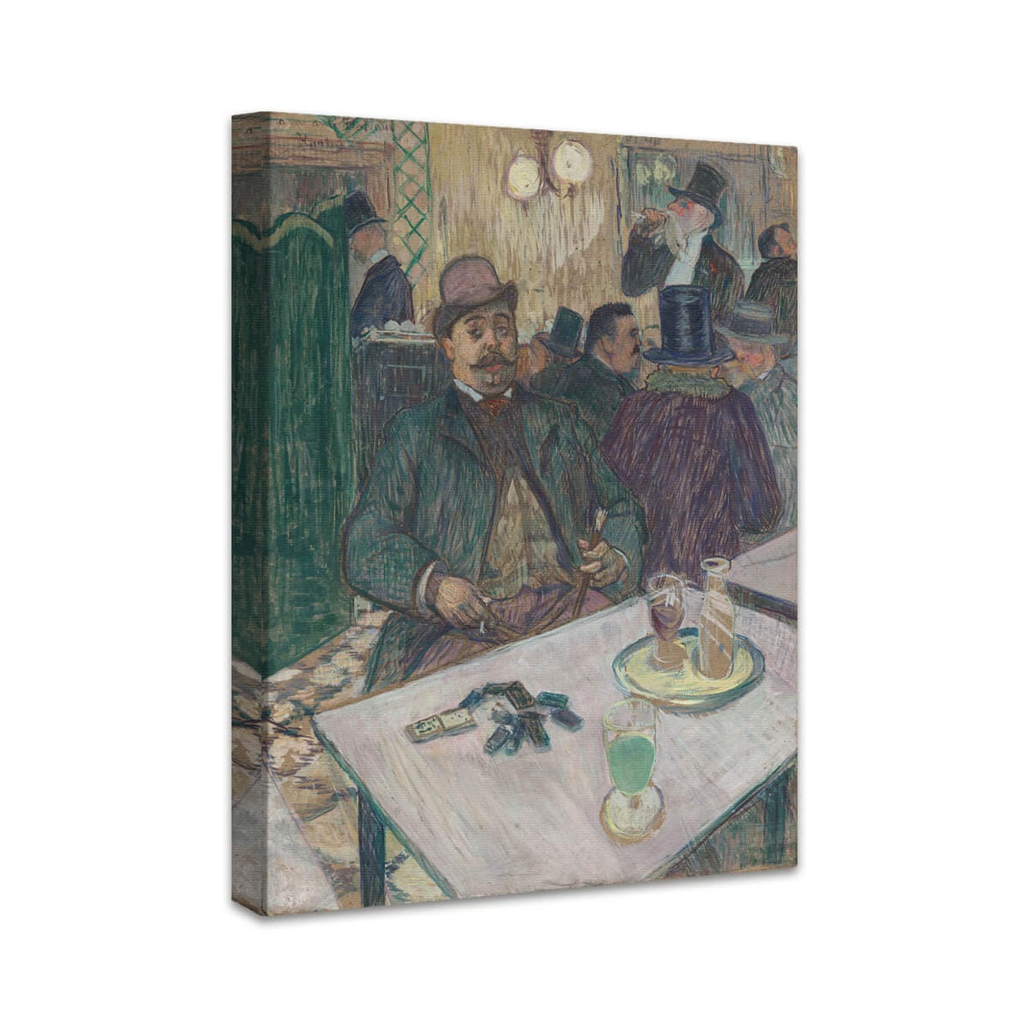 Monsieur Boileau im Café | Henri de Toulouse-Lautrec