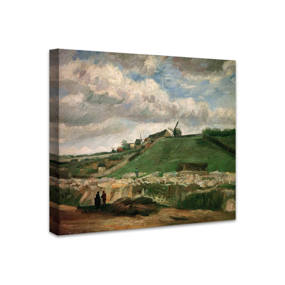 Montmartre mit Steinbruch | Vincent van Gogh