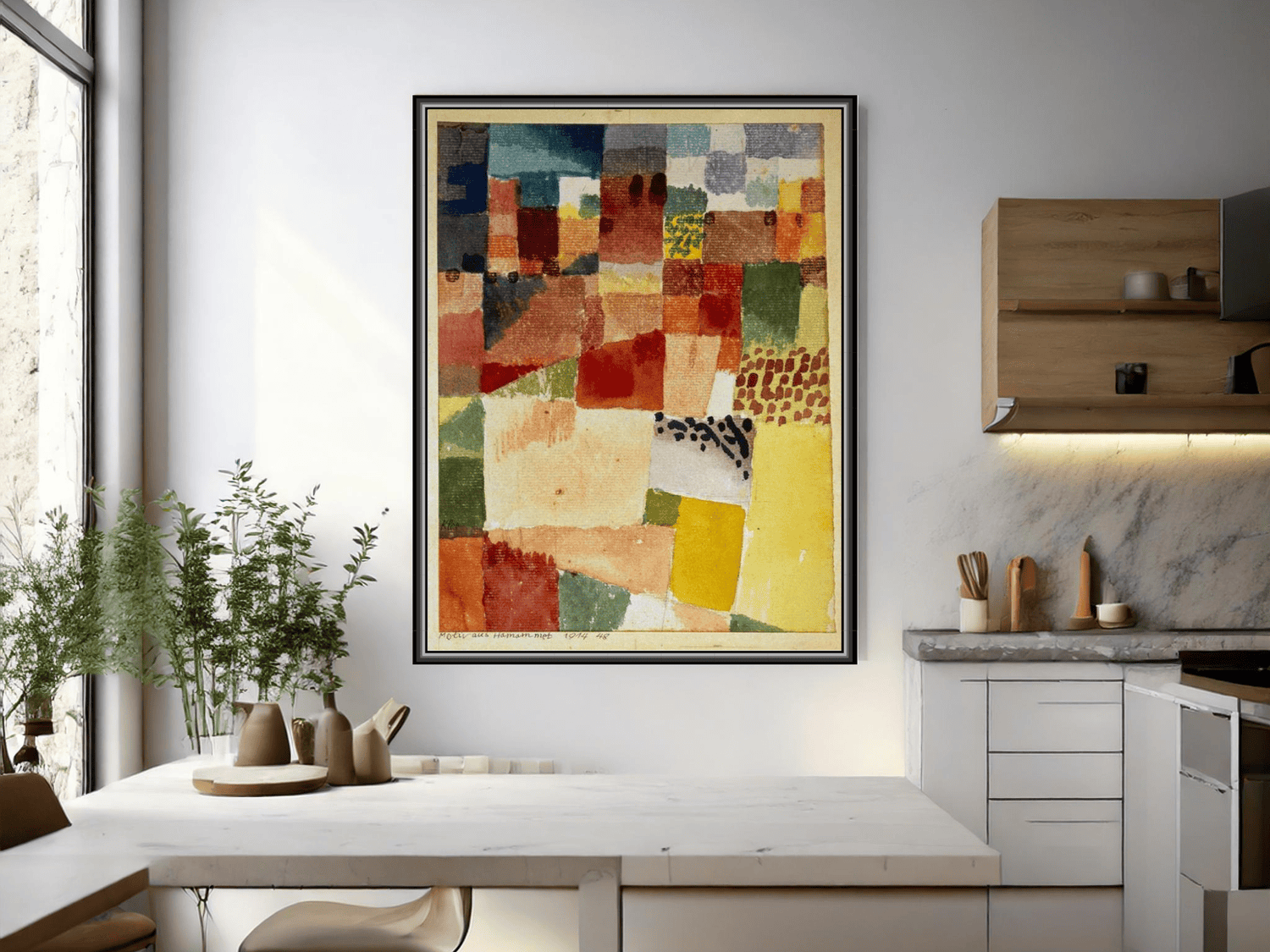 Motiv aus Hammamet | Paul Klee