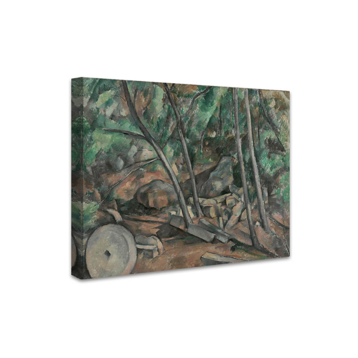 Mühlstein im Park des Château Noir | Paul Cézanne