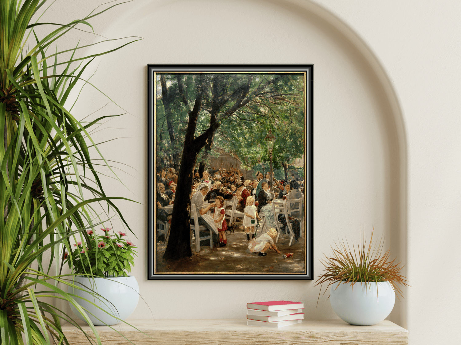 Münchner Biergarten | Max Liebermann