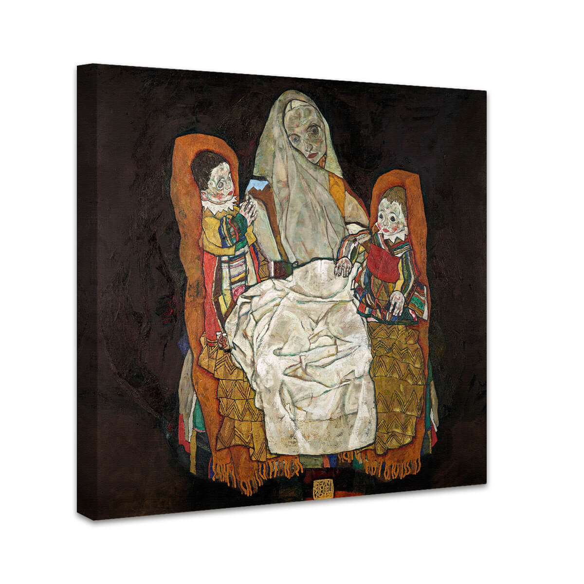 Mutter mit zwei Kindern III | Egon Schiele