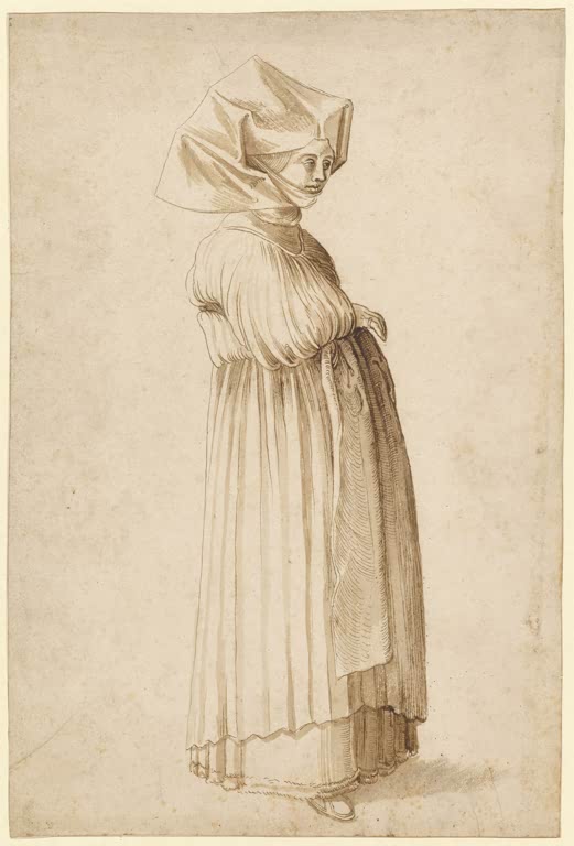 Kunstdruck „Nürnbergerin im Kirchenkleid“ von Albrecht Dürer