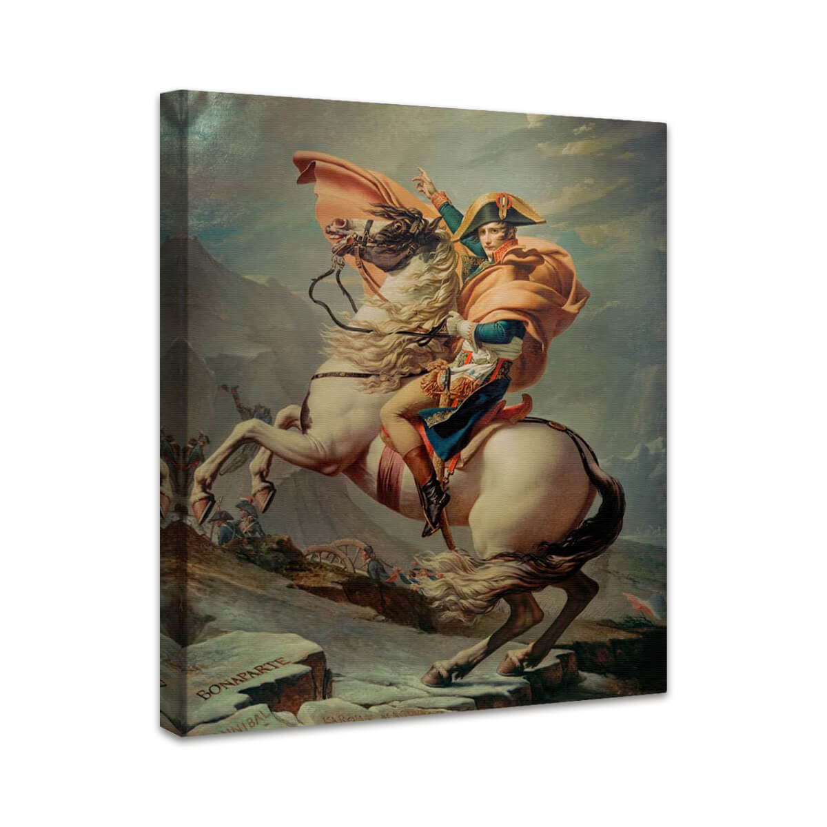 Napoleon überquert die Alpen | Jaques Louis David