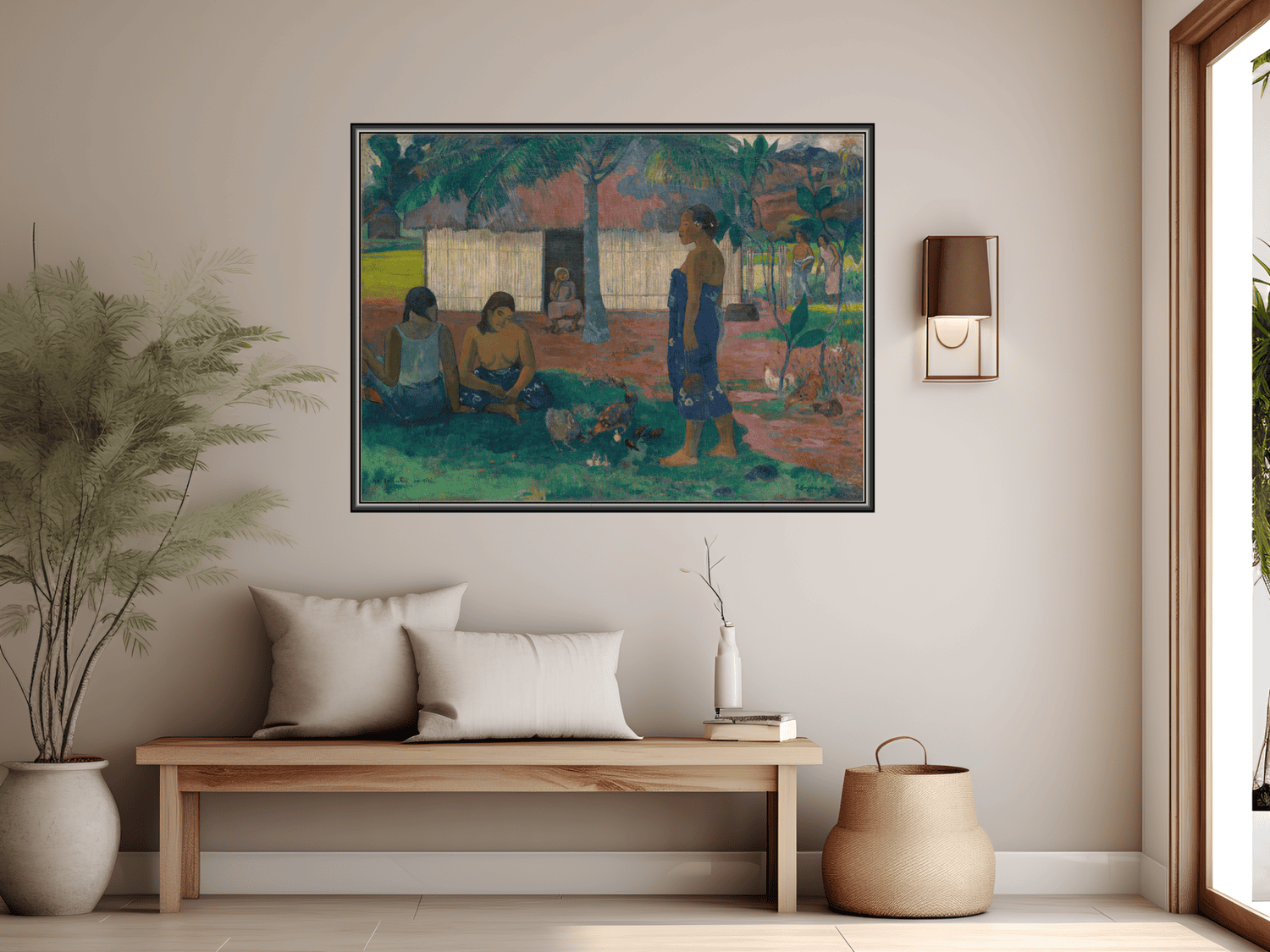 No te aha oe riri (Warum bist du wütend?) | Paul Gauguin