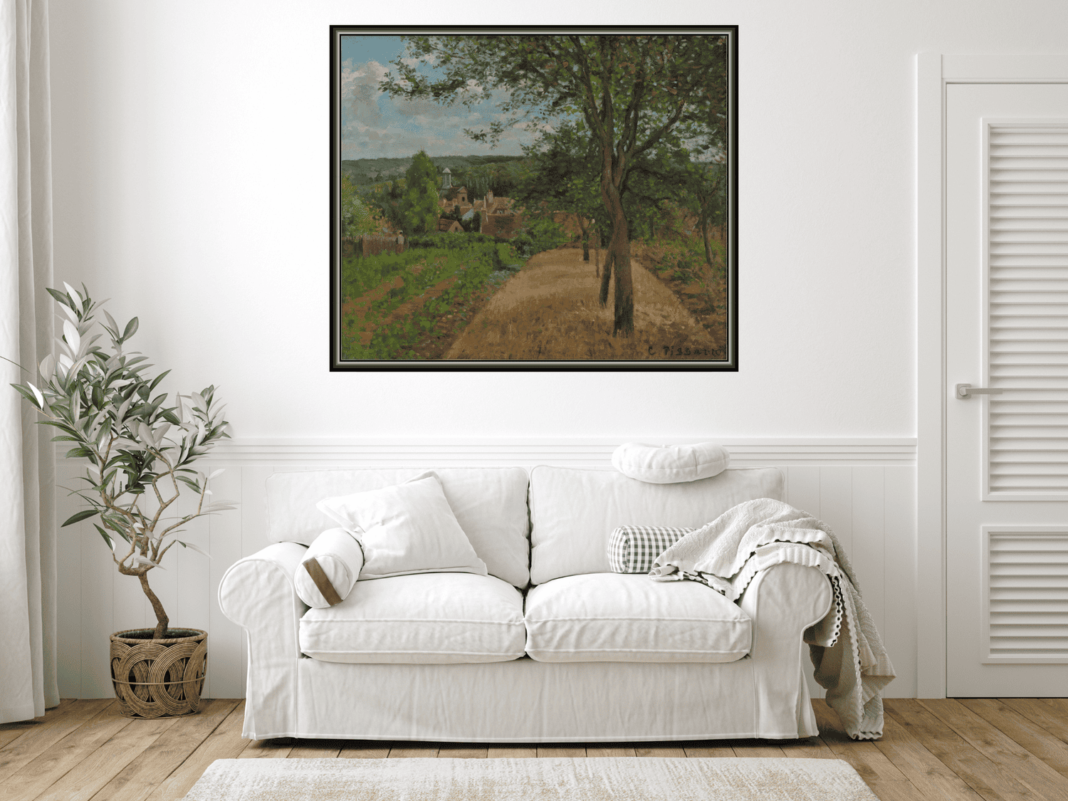 Obstgärten in Louveciennes | Camille Pissarro