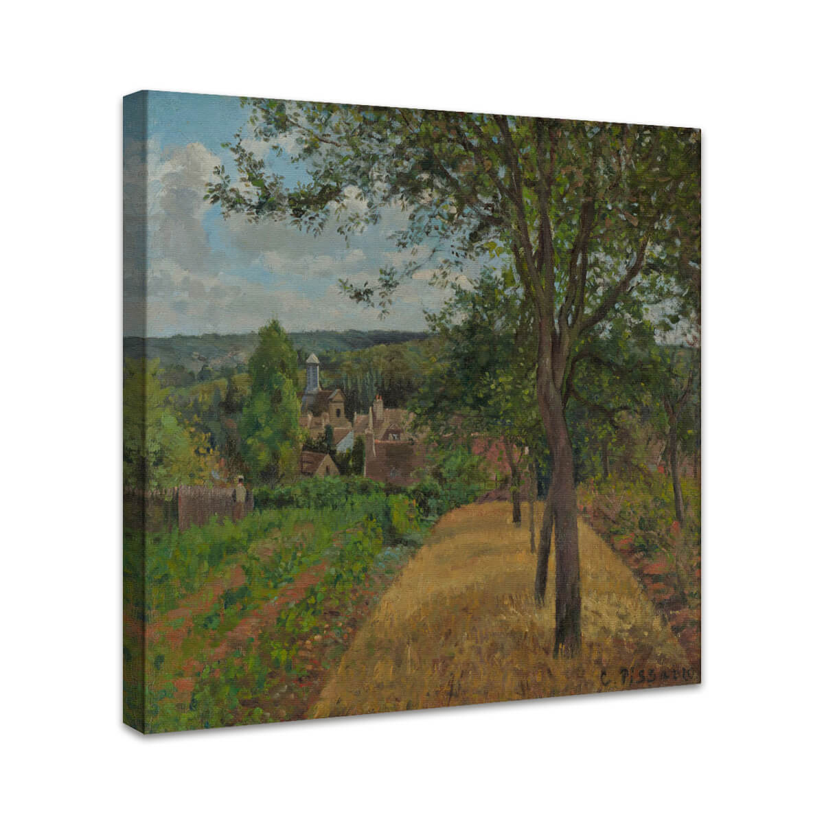 Obstgärten in Louveciennes | Camille Pissarro