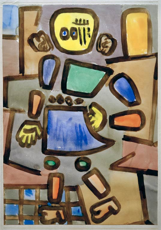 Kunstdruck „Ohne Titel III“ von Paul Klee, handgefertigt in Deutschland