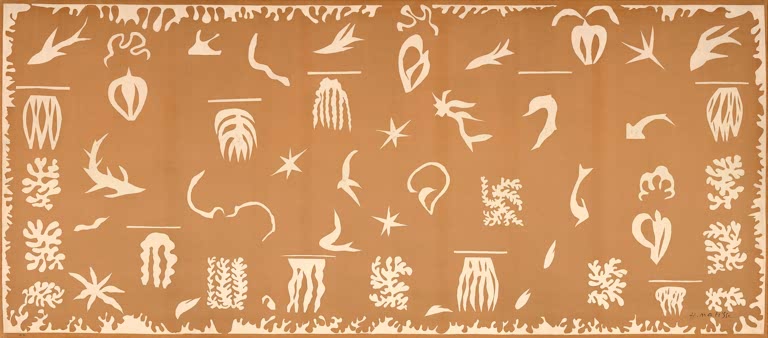 Kunstdruck „Ozeanien – Das Meer“ von Henri Matisse, handgefertigt in Deutschland